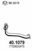 RENAU 7700832475 Exhaust Pipe